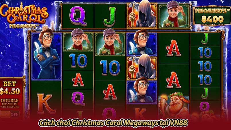 Cách chơi Christmas Carol Megaways tại VN88